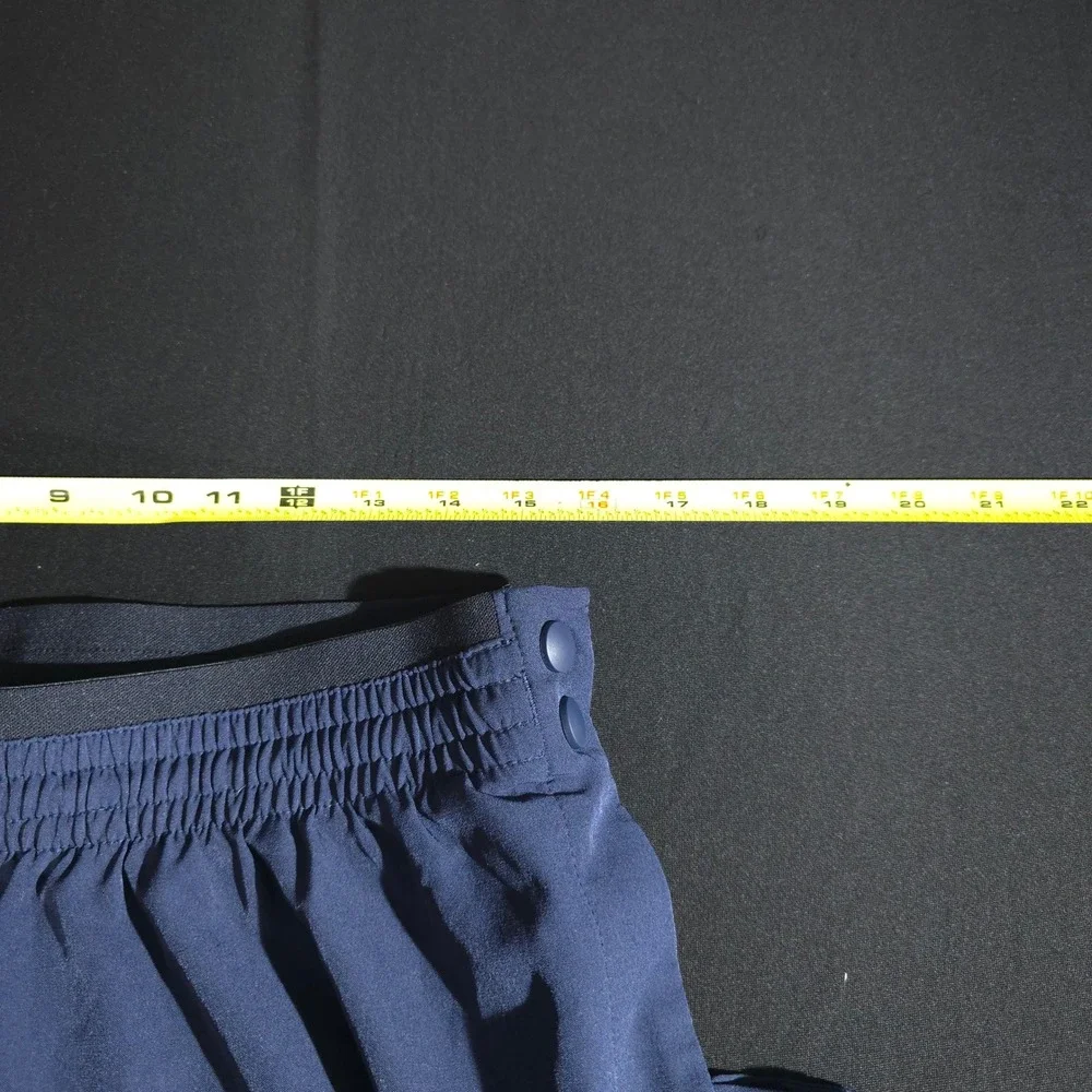 Nike Dri-FIT Track Pants Mens XL Navy Blue AA5111-451 Tapered Ankle Snap Warmup